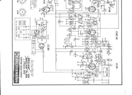 Brillant-Phono 102/30 Ph. 3938 Ch= 3932; Neckermann-Versand (ID = 139063) Radio