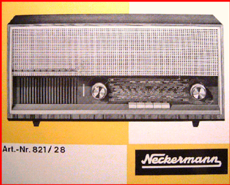 Frankfurt 25160 Art. Nr. 821/28; Neckermann-Versand (ID = 57474) Radio