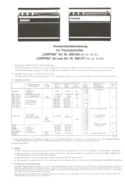 Körting Cortina 33161 Art. Nr. 829/242; Neckermann-Versand (ID = 2851680) Radio