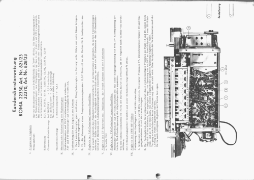Roma Musikschrank Körting Ch= 22310; Neckermann-Versand (ID = 2648188) Radio