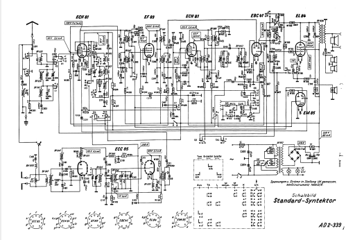 3-D-Standard-Syntektor Art. Nr. 111/26 Ch= 2-283i / 2-339i; Neckermann-Versand (ID = 15424) Radio