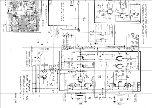 Steuergerät I 29576 Art. Nr. 821/845; Neckermann-Versand (ID = 627236) Radio