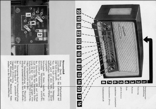 Tonmeister 3D Super 3956 Art. Nr. 101/50; Neckermann-Versand (ID = 2574469) Radio