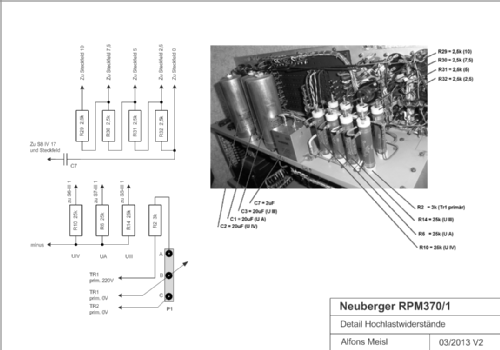 Röhrenmeßplatz RPM370/1; Neuberger, Josef; (ID = 1414697) Equipment