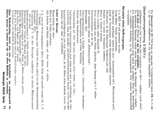 Röhrenprüfgerät We242 - W242; Neuberger, Josef; (ID = 336122) Equipment