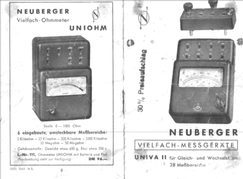 Univa II 339 A; Neuberger, Josef; (ID = 215478) Equipment