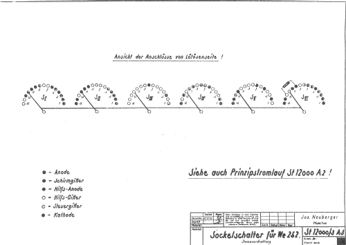 Universal Röhrenprüfgerät WE252; Neuberger, Josef; (ID = 805952) Equipment