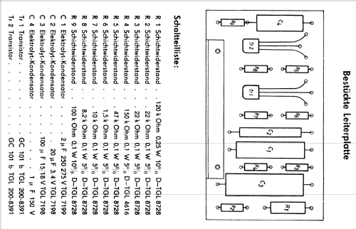 Transistorverstärker TV61; Neumann & Co, Georg; (ID = 762398) Verst/Mix