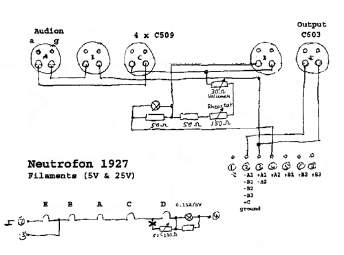 5-Lampe Neutrofon ; Neutrofon Poul (ID = 1353089) Radio