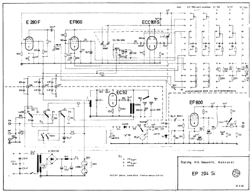 Universal-Prüfgenerator EP 204-Si; Neuwirth, Dipl.-Ing. (ID = 254669) Equipment