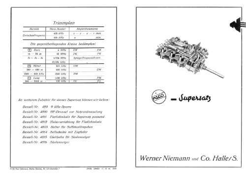 nico Supersatz ; Niemann & Co., (ID = 2241846) Kit