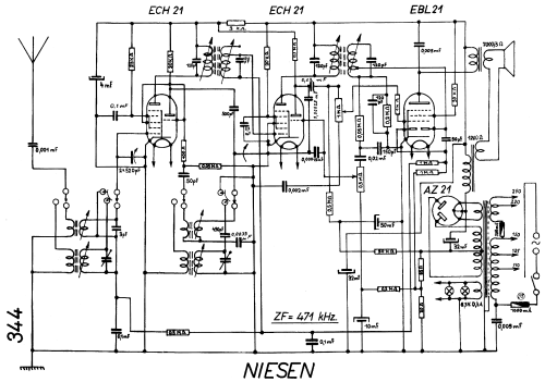 344; Niesen, (ID = 18773) Radio