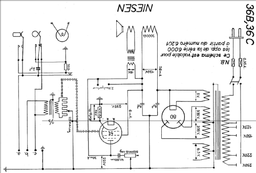 NF-Telefonrundspruch 36C; Niesen, (ID = 18705) Wired-W