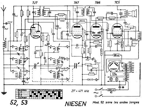 Special 53 A; Niesen, (ID = 1821091) Radio