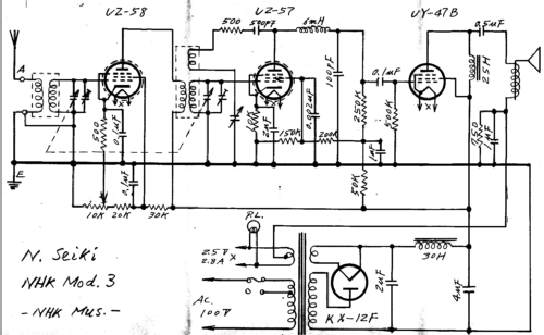 NHK-3 ; Nihon Seiki Co. Ltd. (ID = 236796) Radio