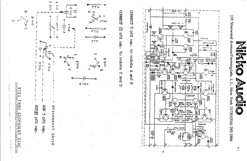 Stereo Power Amplifier Alpha II; Nikko Electric (ID = 1007170) Ampl/Mixer