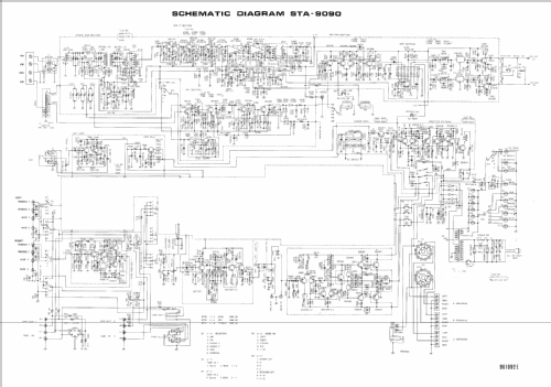 AM/FM Stereo Receiver STA-9090; Nikko Electric (ID = 2611438) Radio