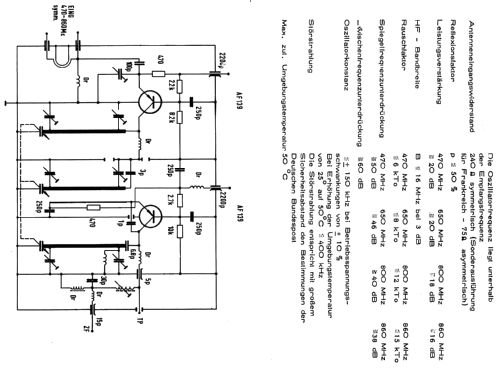 UHF-Kanalwähler KT-2; Nogoton, (ID = 180080) Converter