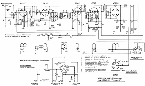 UKW-Einbausuper 12642/61 Z-Spezial; Nogoton, (ID = 32181) Radio