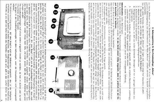 Bellevue F200/III ; Nora; Berlin (ID = 404958) Television