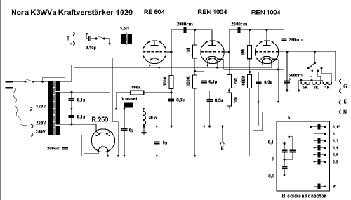 K3WVa; Nora; Berlin (ID = 309452) Ampl/Mixer