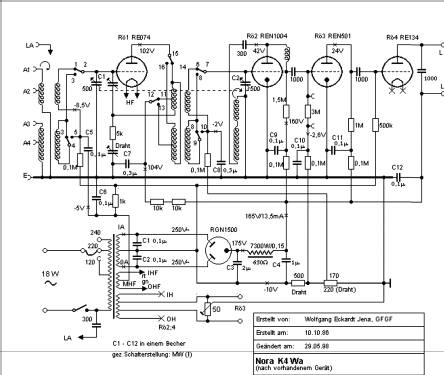 Neutrodyn K4Wa; Nora; Berlin (ID = 65111) Radio