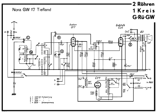 Tiefland GW17; Nora; Berlin (ID = 36203) Radio