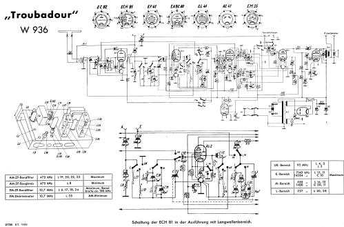 Troubadour 53 W936; Nora; Berlin (ID = 15672) Radio