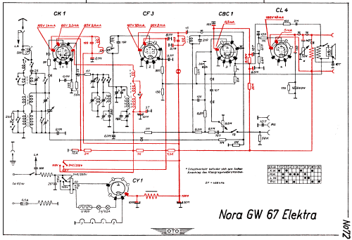 Elektra GW67; Nora; Berlin (ID = 2993292) Radio