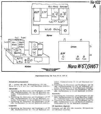 Elektra GW67; Nora; Berlin (ID = 3017333) Radio