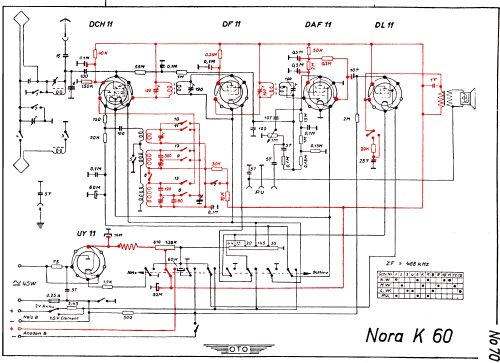 Exportsuper K60; Nora; Berlin (ID = 2993280) Radio