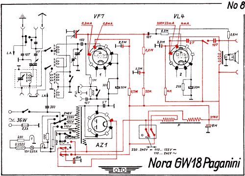 Paganini GW18; Nora; Berlin (ID = 2990771) Radio