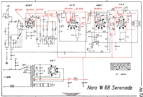 Serenade W68; Nora; Berlin (ID = 3017272) Radio