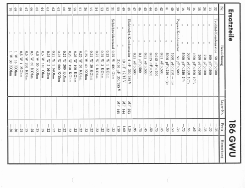 186GWU; Nordmende, (ID = 2486768) Radio