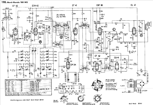 188-WU Ch= 5108V; Nordmende, (ID = 448608) Radio