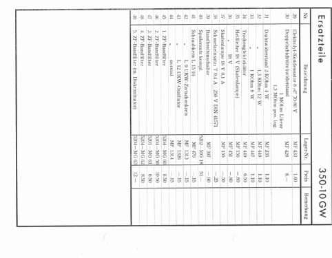 350-10GW Ch= 5203; Nordmende, (ID = 2486755) Radio