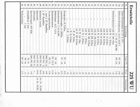 8-Kreis-Super 225WU; Nordmende, (ID = 2486366) Radio