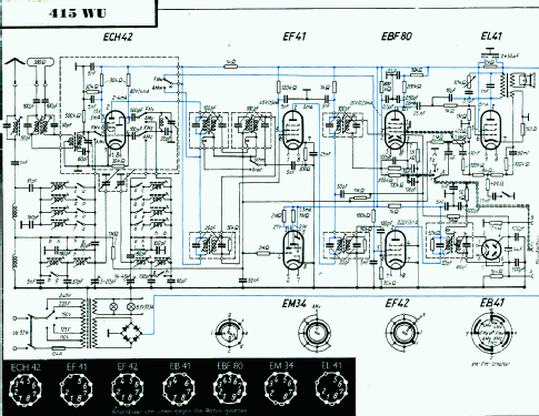 AM/FM-Groß-Super 415W ; Nordmende, (ID = 2125838) Radio