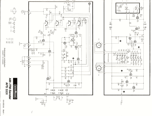 AM-FM-Meßsender AFS3331; Nordmende, (ID = 663043) Equipment