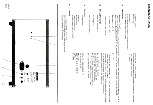 AM-FM-Meßsender AFS3331; Nordmende, (ID = 663053) Equipment