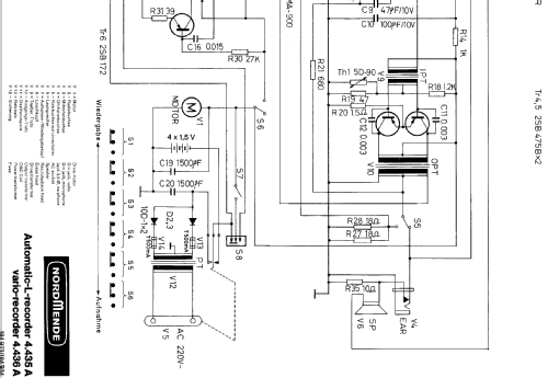 AUTOMATIC-L recorder 4.435.A; Nordmende, (ID = 358389) Enrég.-R