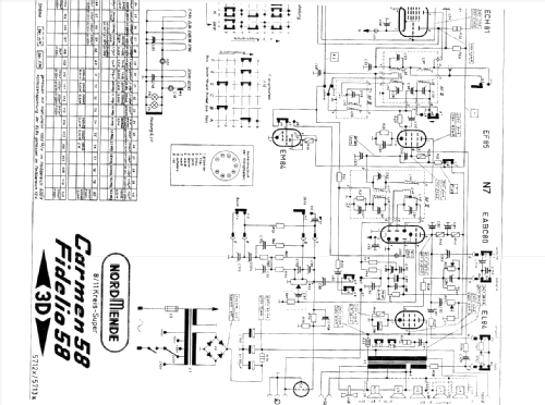 Carmen 58 3D Ch= 5712x; Nordmende, (ID = 28370) Radio