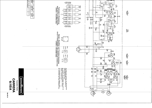 Carrera Ch= 9.115A; Nordmende, (ID = 924951) Radio