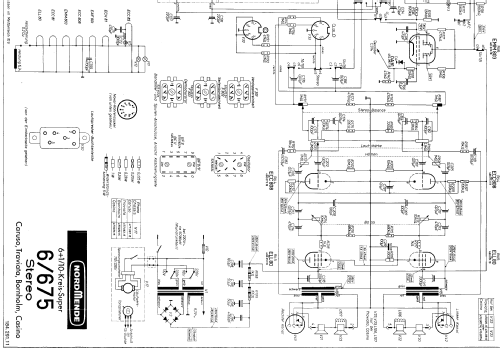 Caruso-Stereo Ch= 6/675; Nordmende, (ID = 61728) Radio