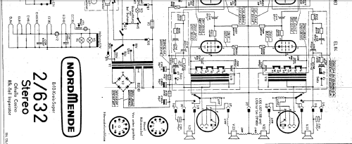 Casino-Stereo Ch= 2/632; Nordmende, (ID = 48607) Radio