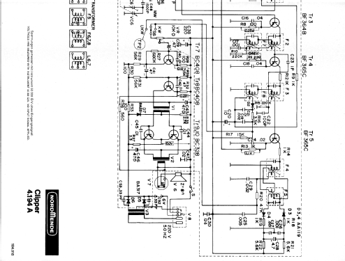 Clipper  974.194.A Ch= 4.194A; Nordmende, (ID = 64519) Radio