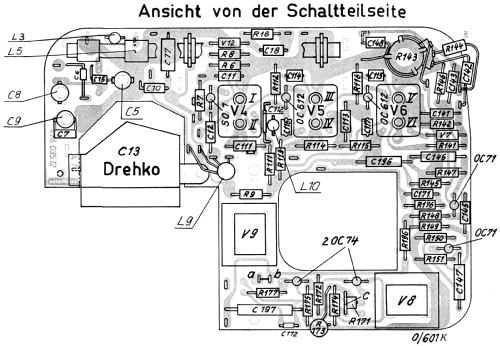 Clipper K Ch= 0/601K; Nordmende, (ID = 336067) Radio