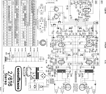 Cosima-Stereo Ch= 2/616; Nordmende, (ID = 945767) Radio