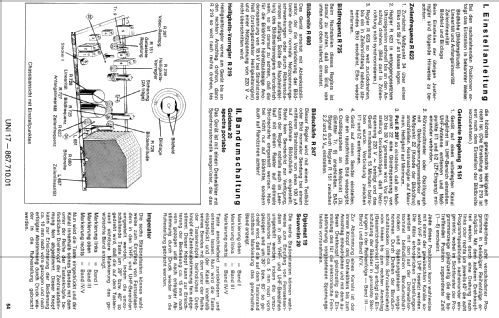 Diplomat-19 - 962.221.A Ch= Uni 19; Nordmende, (ID = 1075696) Television