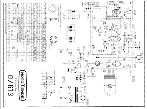 Elektra U13 Ch= 0/613; Nordmende, (ID = 858727) Radio